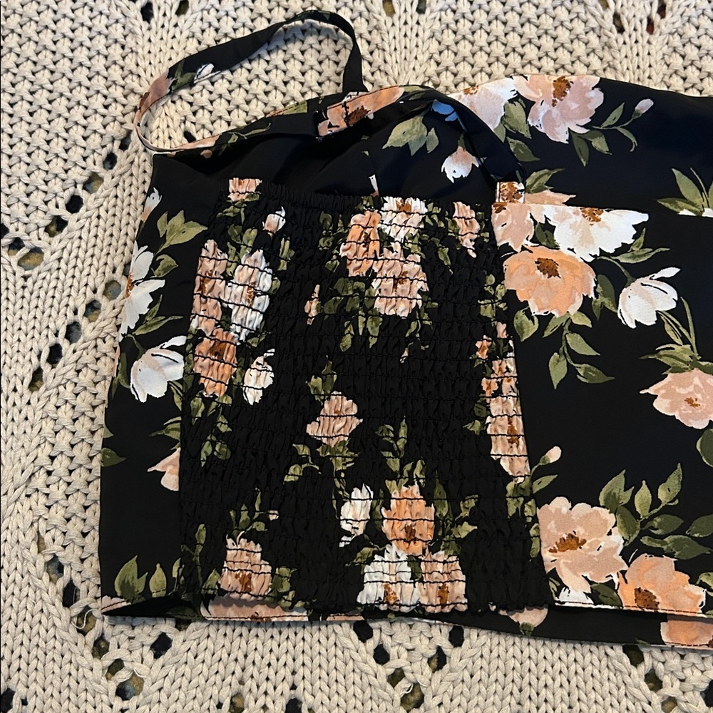 The Occasion Old Navy Floral Midi Skirt Set Sz XL NWOT - Picture 11 of 12